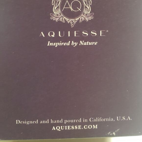 AQUIESSE soy inspired by nature fig & cypress 6.5 ounce luxury candle . - Picture 6 of 6
